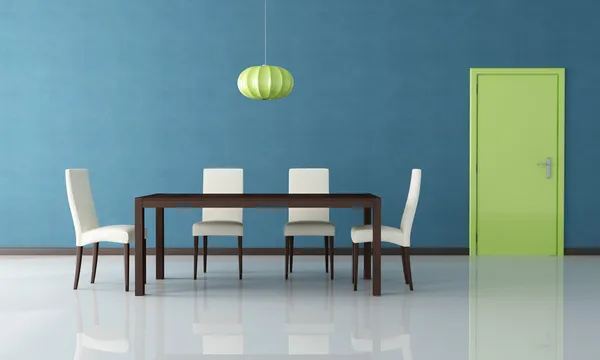 Modern dining room — Stock Photo, Image