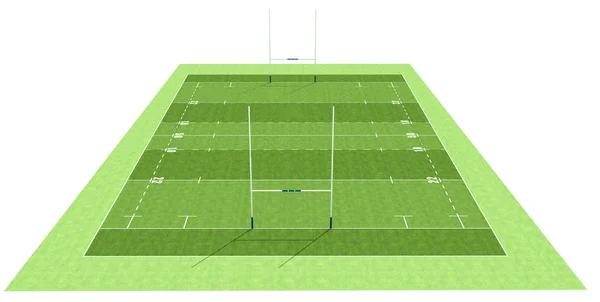 Rugby field — Stock Photo, Image