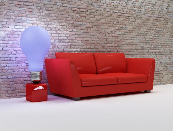 Design Sala de estar — Fotografia de Stock