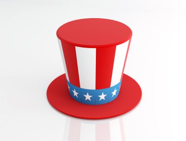 Uncle Sam's Hat second version clipart