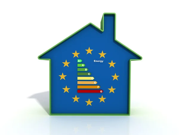 Certificazione Euro energetica — Foto Stock