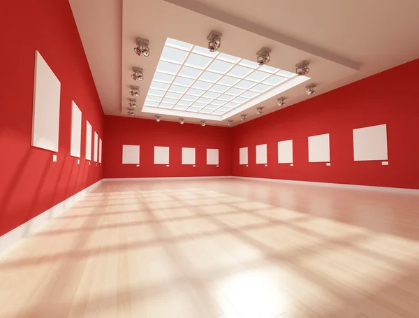 Galleria d'arte temporanea — Foto Stock