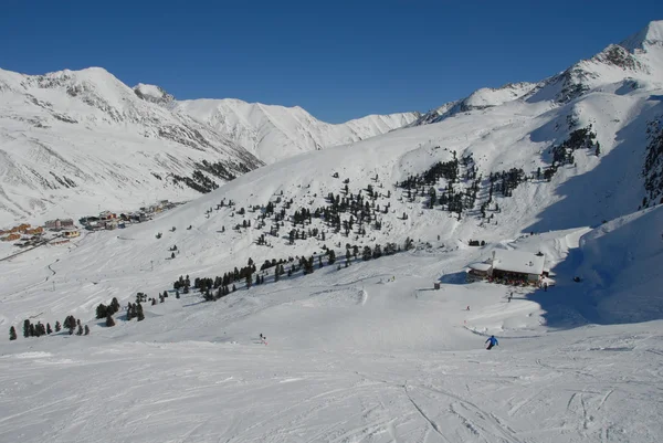 ऑस्ट्रिया मध्ये स्की — स्टॉक फोटो, इमेज