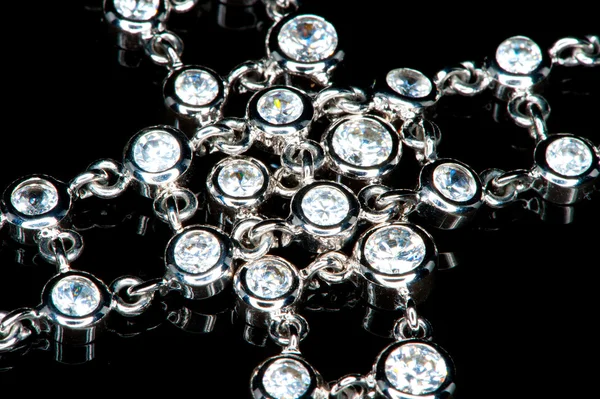 Алмазне намисто (макро ) — стокове фото