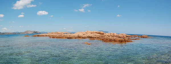 Paesaggio Roccia Isola Isolata Sardegna — Foto Stock