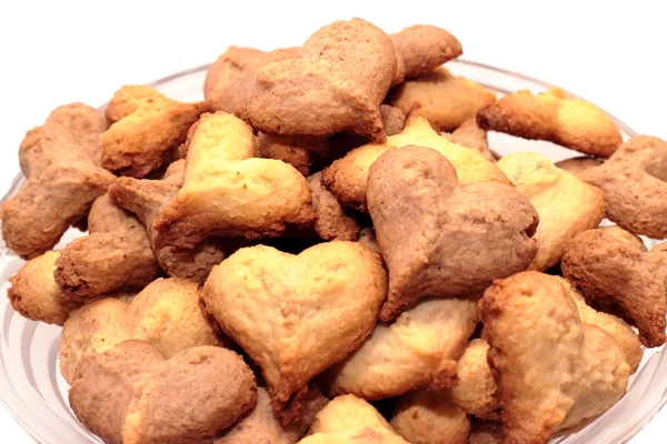 Stock image Homemade cookies in the form of hearts