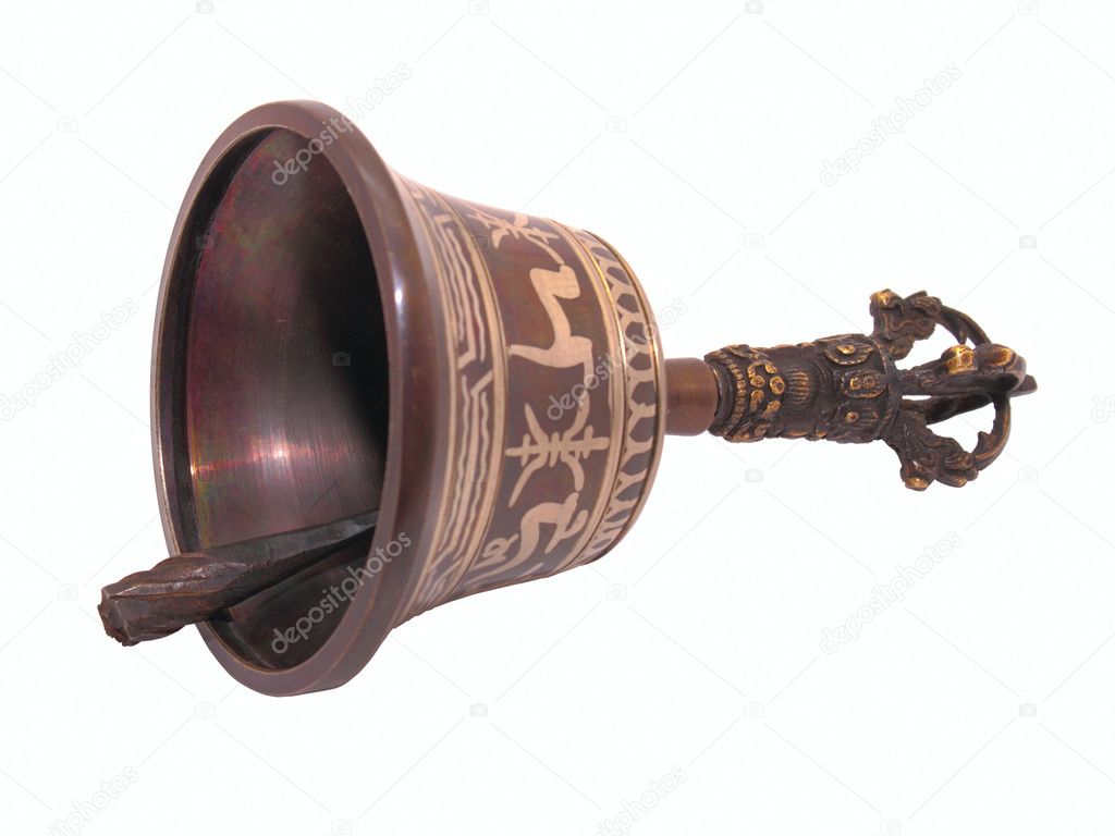 Ceremonial hand bell for meditation