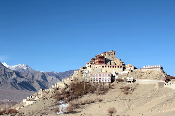 Buddyjski Klasztor Tiksi Indie Himalaje Ladakh — Zdjęcie stockowe