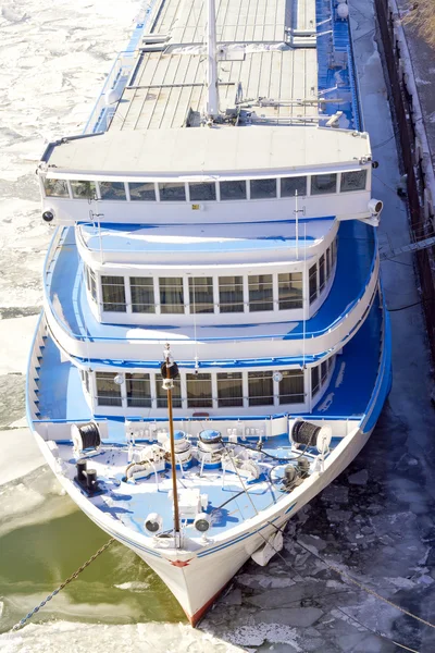 Stock image Passenger ship at the pier