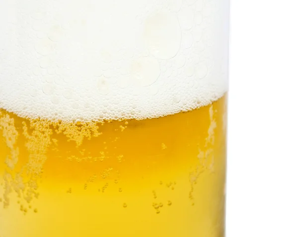 stock image Beer foam yellow