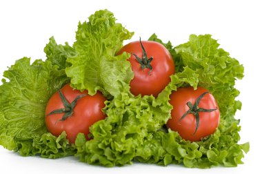 lechuga ensalada de tomate