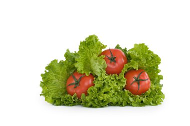 lechuga ensalada de tomate