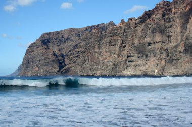 kayalıklarla los gigantes (acantilados de los gigantes) tenerife, İspanya