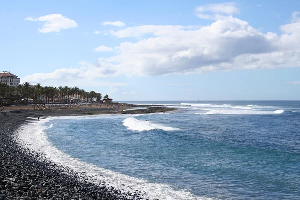 Los Christianos Tenerife Kanarya Beach — Stok fotoğraf
