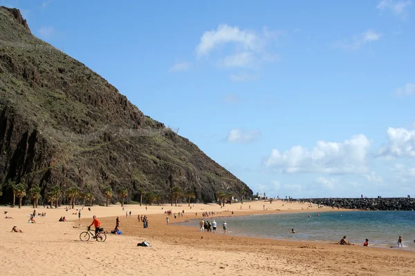 Praia Teresitas Ilha Tenerife Canarias — Fotografia de Stock