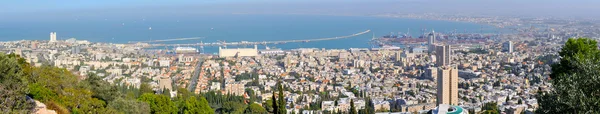 Panorama Ciudad Haifa Israel — Foto de Stock