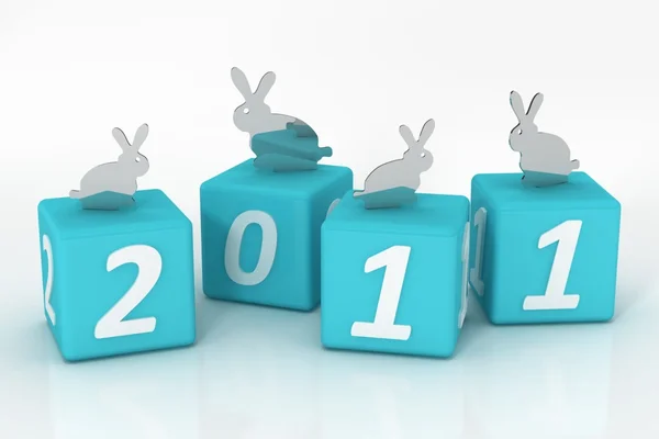 2011 Year — Stock Photo, Image