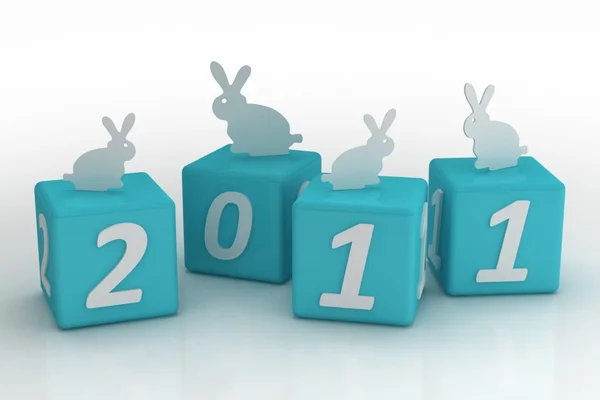 2011 Year — Stock Photo, Image