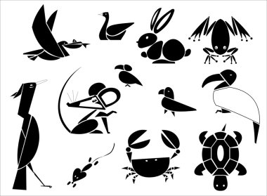 Symbolic Animals clipart