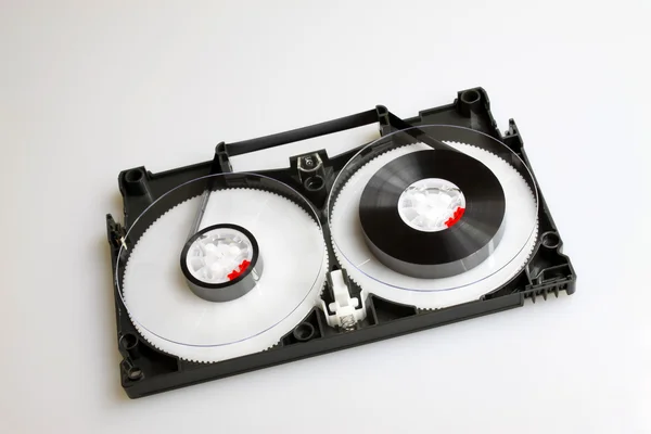 Magnetic tape on a white background — Stock Photo, Image