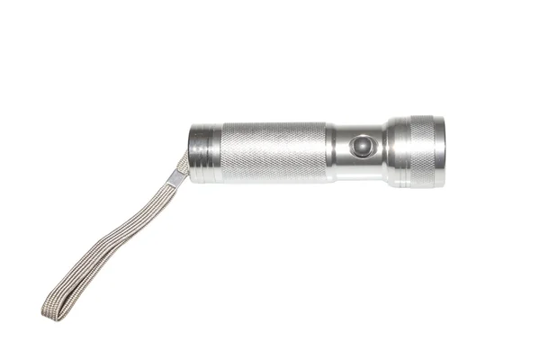 A metal flashlight — Stock Photo, Image