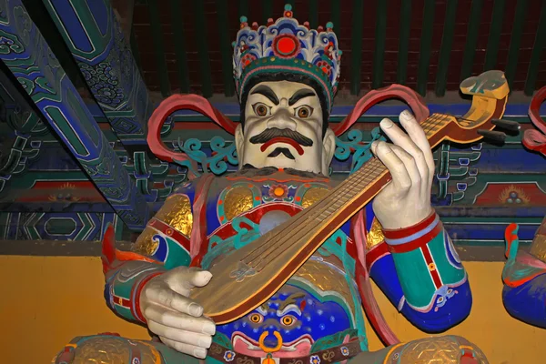 Sculpture traditionnelle bouddhiste chinoise — Photo