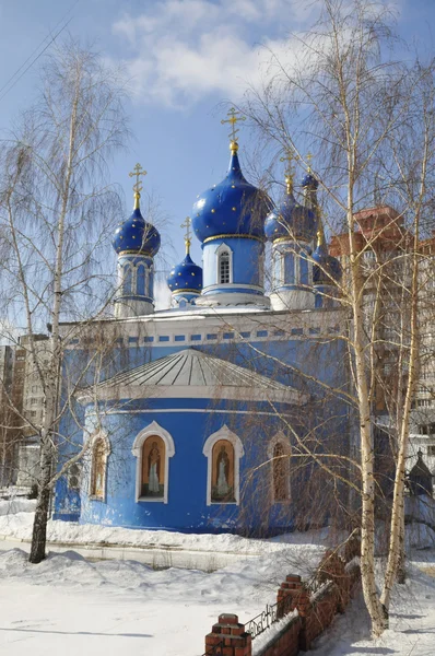Православный храм . — стоковое фото