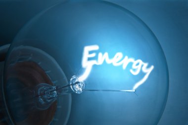 Electrical energy. clipart