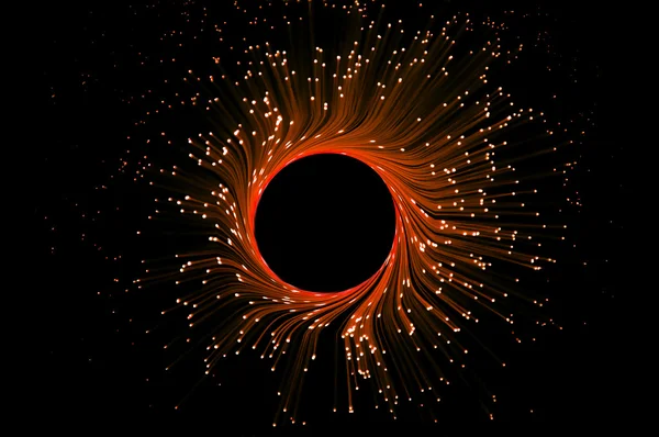 Eclipse de telecomunicaciones brillantes — Foto de Stock