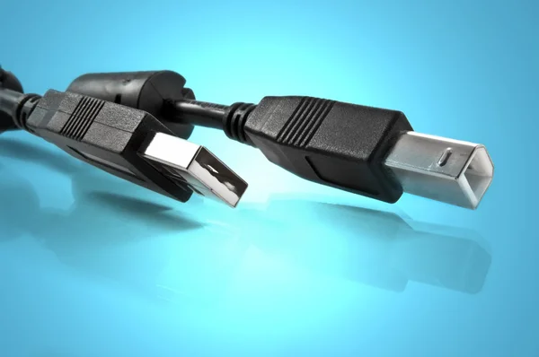 USB kabloları — Stok fotoğraf