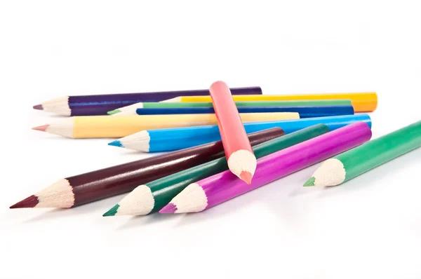 Pencil assortment — Stock Photo, Image