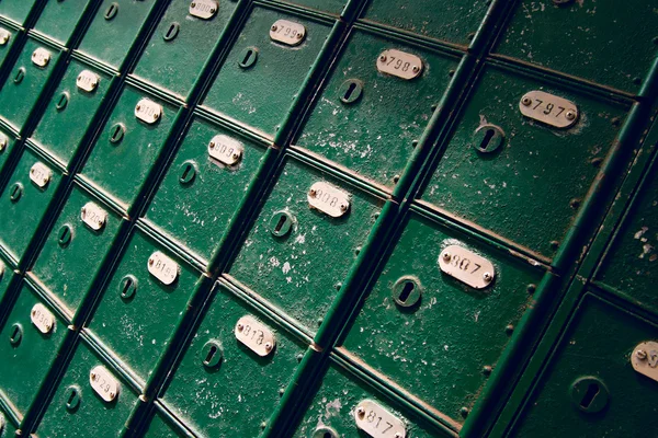 stock image Vintage mail boxes