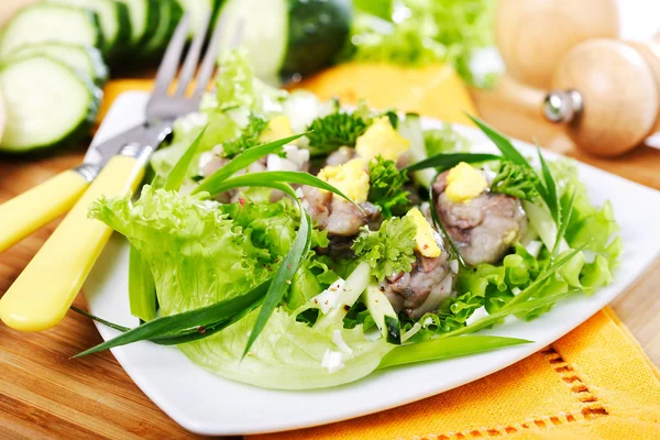 Salada Peixe Imagem De Stock