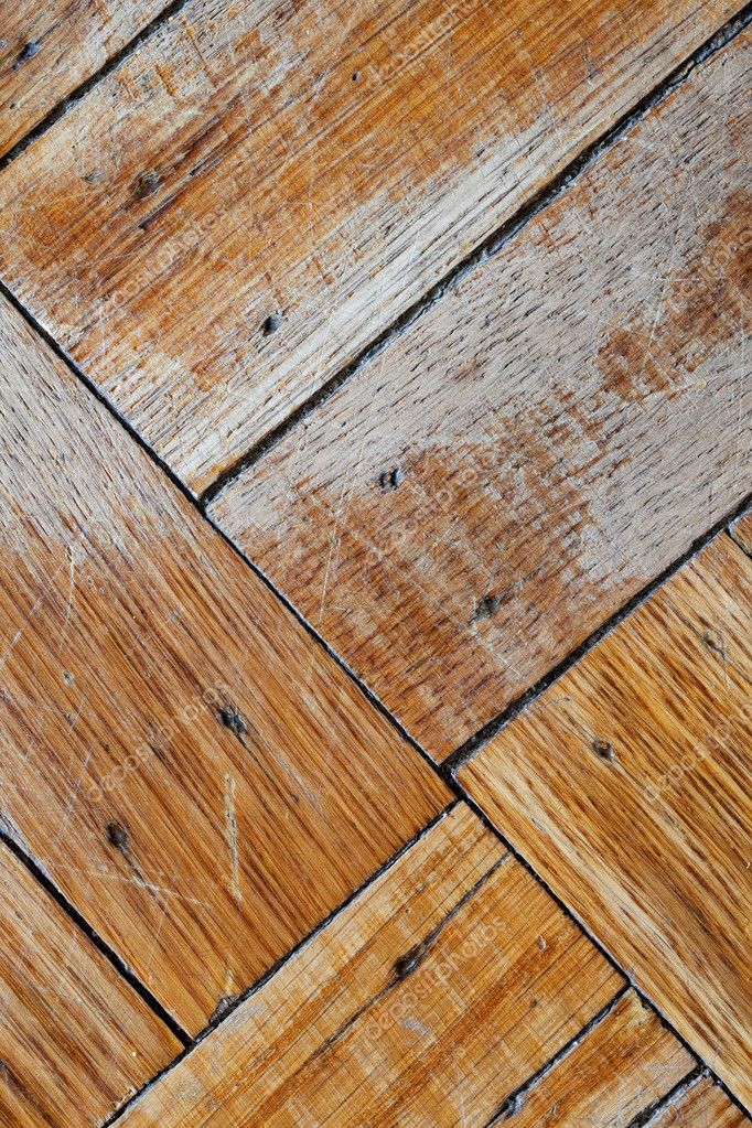 Faded, Scuffed, Cracked, Wood Flooring Stock Photo by ©patcotillojr 5149605