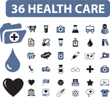 36 health care signs clipart