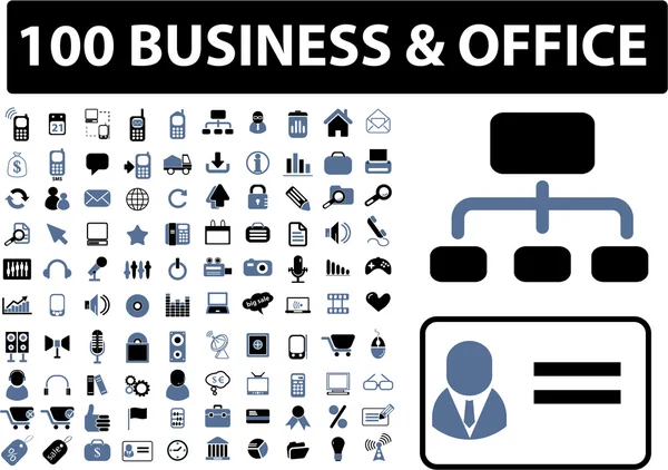 100 бізнес — стоковий вектор