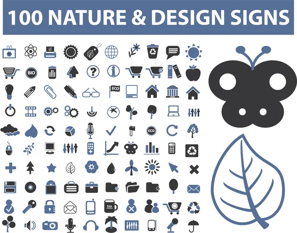 Nature 100 — Image vectorielle