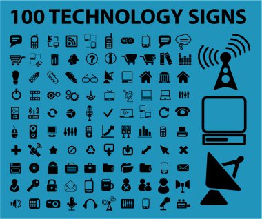 100 teknoloji işaretleri