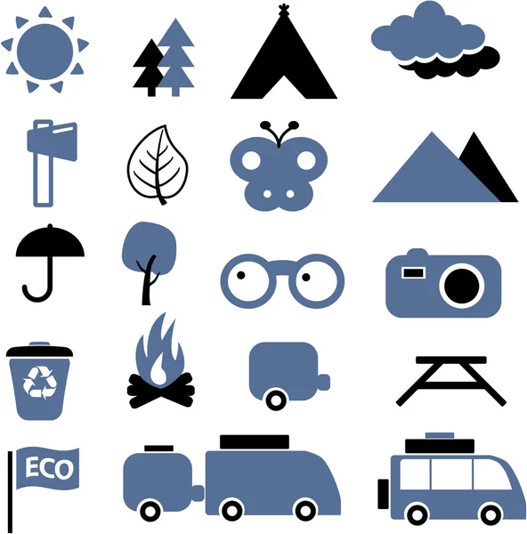 生态旅游标志 — 图库矢量图片