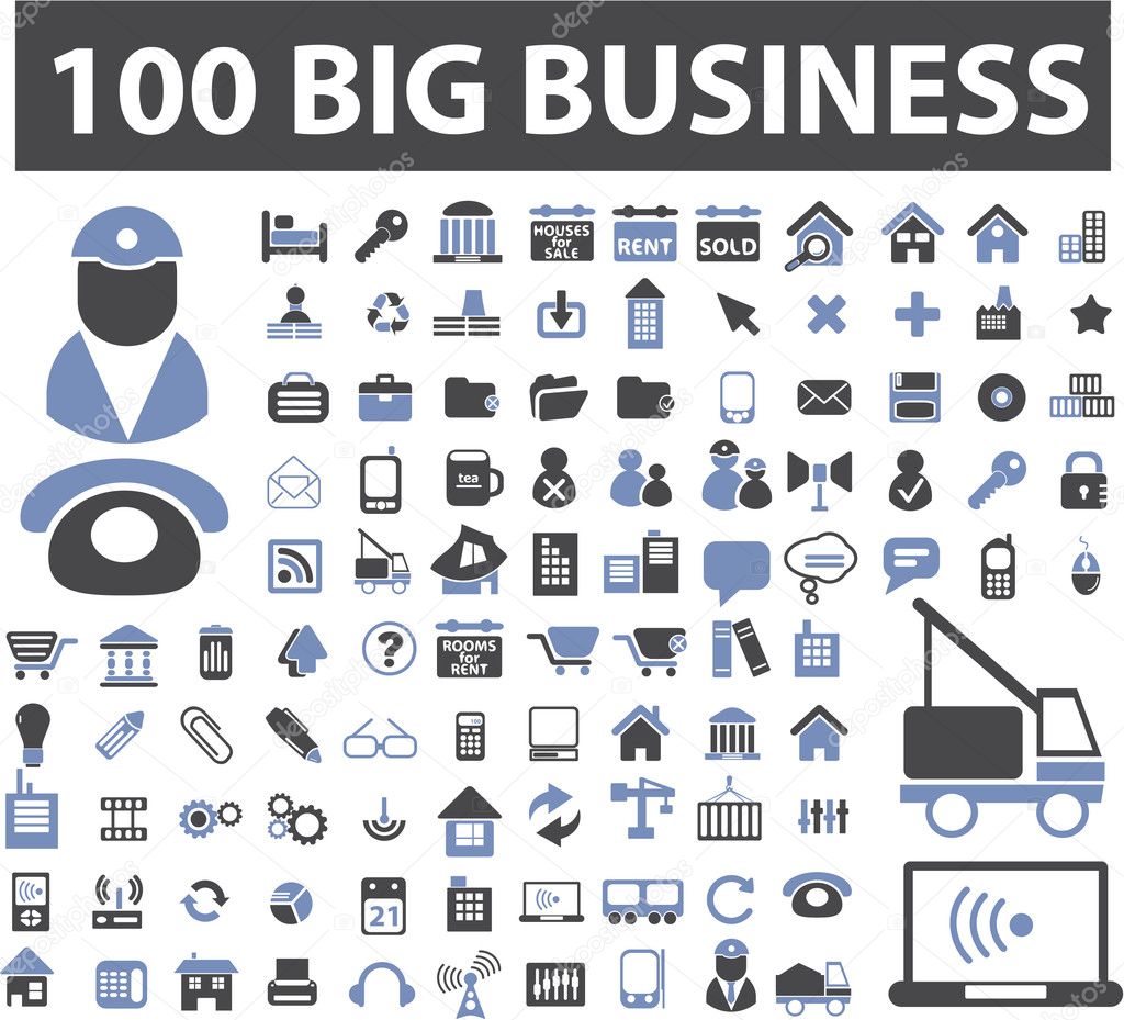 100 big business signs