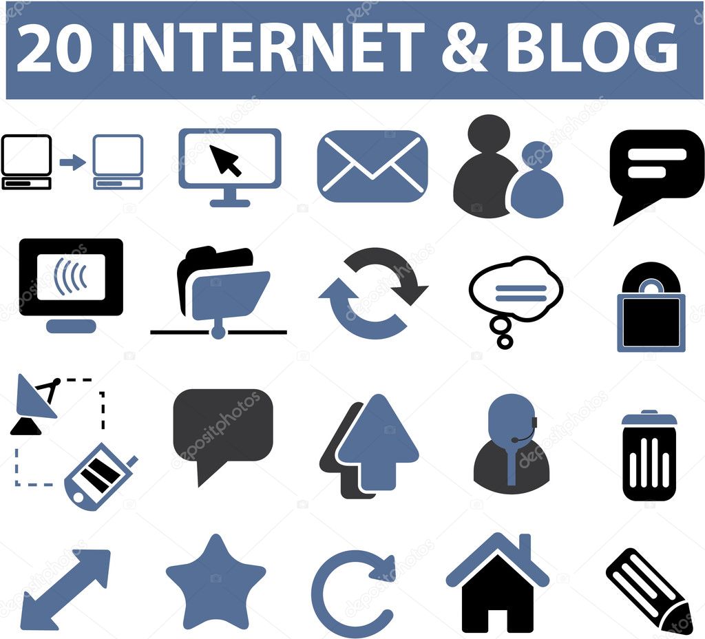 20 internet blog signs