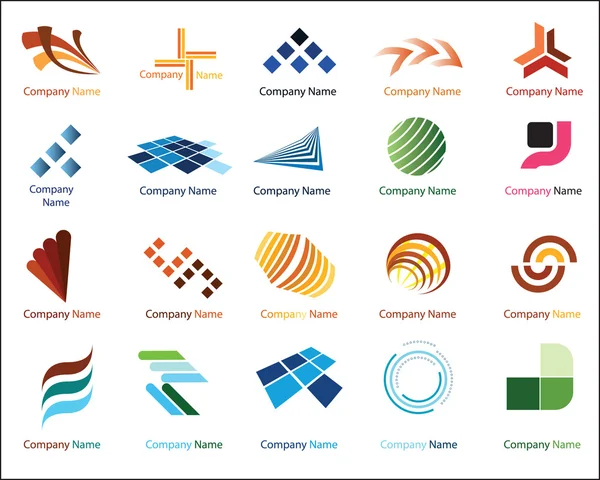 Elementos do logotipo —  Vetores de Stock