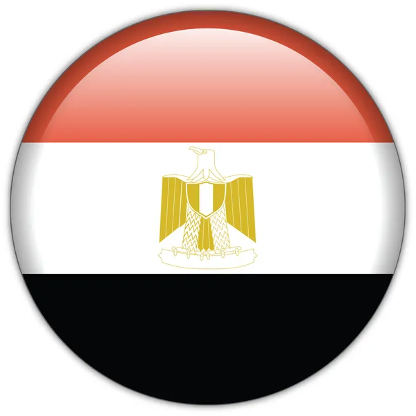Ikon Bendera Mesir - Stok Vektor