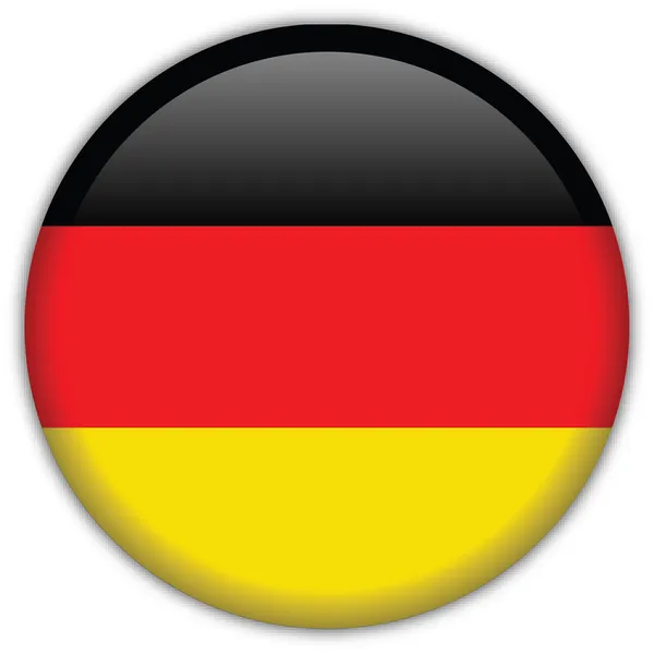 Ícone da bandeira Alemanha — Vetor de Stock