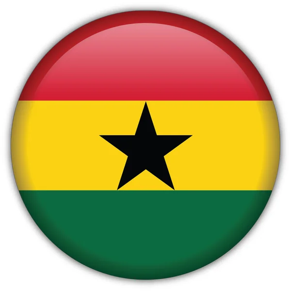 stock vector Ghana flag icon