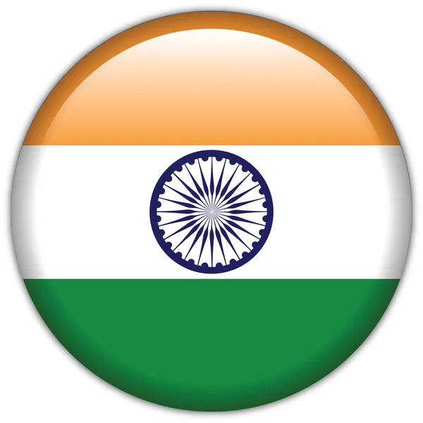 stock vector India flag icon