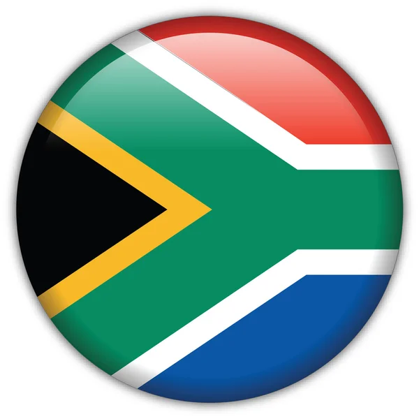 stock vector South Africa flag icon