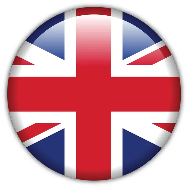 Ícone da bandeira do Reino Unido — Vetor de Stock