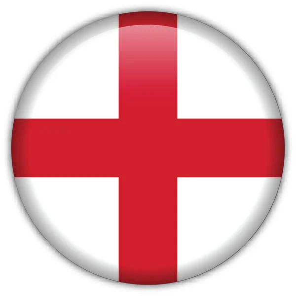 Icona bandiera Inghilterra Illustrazioni Stock Royalty Free
