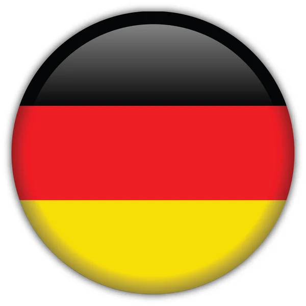 Ícone da bandeira Alemanha Ilustrações De Stock Royalty-Free